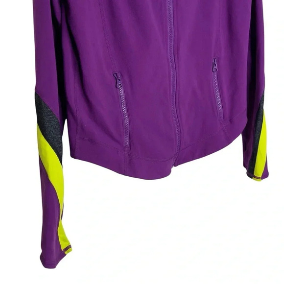 Lululemon Athletica Half Moon Purple Full Zip Jacket in Potion Purple Size 12 - Picture 8 of 10